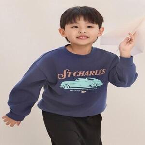 탑텐키즈 MKG1TR3002 공용 더블니트 스웨트셔츠