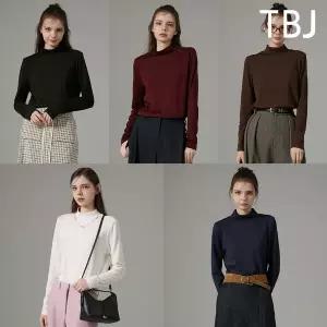 26FW 티비제이 여성 기모티셔츠 5종
