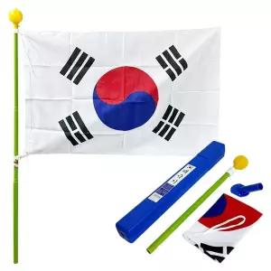 조기 보관함 국기 계양 태극기+케이스 공휴일