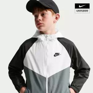 나이키 NSW 윈드러너 주니어 후드 재킷 NIKE IF2821-100 IF2821100