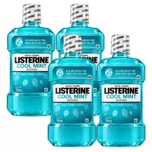 리스테린 쿨민트 750ml x 4개