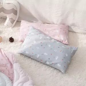 아기 베개커버 베개솜포함 30x50cm 무지퍼 유아 뱀부