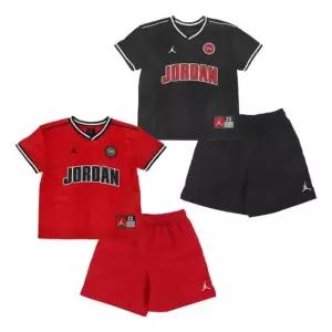 [갤러리아] 나이키키즈(140-170)조던스포츠저지반팔우븐쇼츠세트(N262TS317P/PT317P)