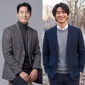 쟌피엘 울모직 체크 정장자켓 남자콤비 겨울양복 슈트