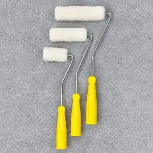 미니 로라 1개 유성 페인트 롤러 붓 2인치 4인치 6인치