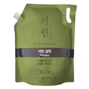 댕기머리 서린 대용량 샴푸 2000ml 리필용 한방샴푸