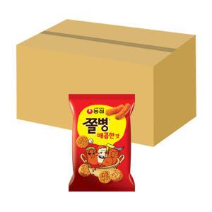농심 쫄병 매콤한맛 82g x 30개 (1박스) / 스낵 과자 간식