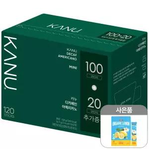 [동서]맥심 카누 디카페인 미니 100T+20T + 레몬즙3T증정 외 [마일드/다크/돌체]