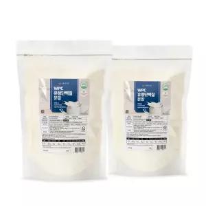 WPC 유청단백질 분말 500g 2팩 미국산100% HACCP 인증제품