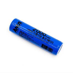18650배터리 2000mAh 3.7v 아누스 리튬이온배터리 충전건전지 보호회로 KC인증