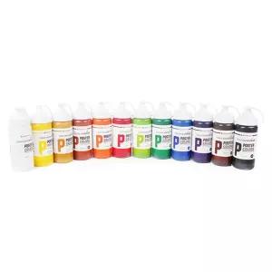 종이나라 비비드 포스터 물감 (12색 세트) 220ml
