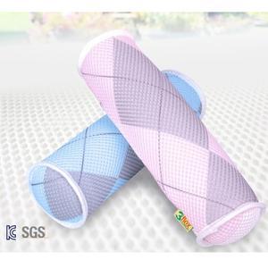 매쉬원 목베개 3D Mesh 37x11cm 1개 MC108 핑크 블루 친환경소재 3flex 통풍 사계절 쾌적한 폴리에스터