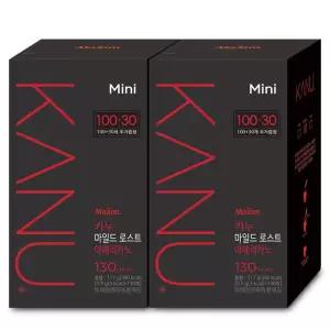 카누 미니 마일드 로스트 100+30Tx2개
