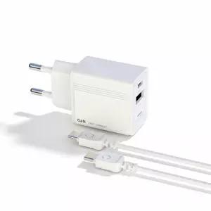 20W PD+QC4+ PPS 고속 2포트(C타입+USB) 충전기 (충전케이블포함)