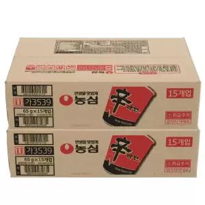 농심 신라면 작은컵 65g 30개