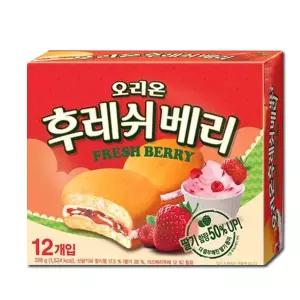 오리온 후레쉬베리 336g(12개입)