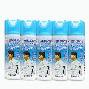 유한 안티푸라민 쿨 에어파스 220ml×5통 운동전후