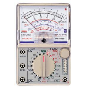 TM-502TR/국산/보급형/아나로그/테스터기/TR의직류전류증폭도직독/NPN/PNP/측정