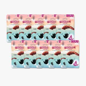[존쿡델리미트]존쿡 델리미트 살라미스낵 50g X 10개 / 간편한 미트스낵 건조 육포 소시지