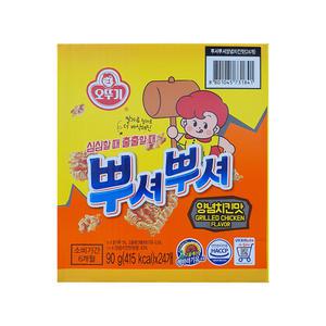 오뚜기 뿌셔뿌셔 양념치킨맛 90g x 24입