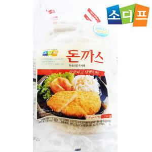 소디프 돈까스 1.35kg  국내산 돈육 맛과 영양이 풍부한 담백한 돈까스 간식 안주
