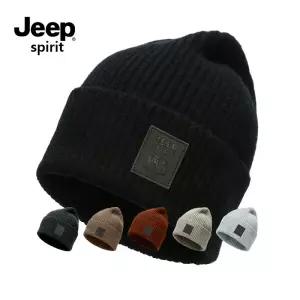 JEEP spirit 고급양모 겨울 방한 비니모자 남자 여자 남성 여성 CA 0633
