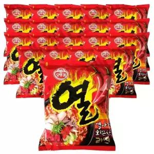 오뚜기 열라면 120g 20개