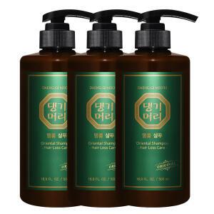 댕기머리 오리지널 명품 샴푸 500ml 3개 /탈모증상완화 기능성 유해성분 무첨가