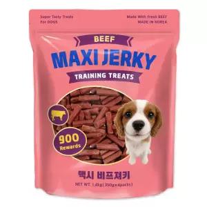 트레이더스 맥시 플러스 비프 져키 1.4kg 대용량 강아지간식