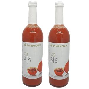 뉴스킨 과실음료 파마넥스 지3 베타카로틴 750ml x 2병