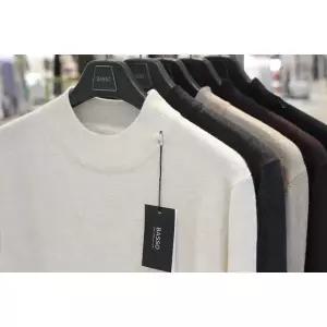 [바쏘](의정부점)25 FW 캐시미어 블랜딩  데일리 하프 터틀넥(반목폴라)니트 5종 [ 블랙 외 4컬러 ]