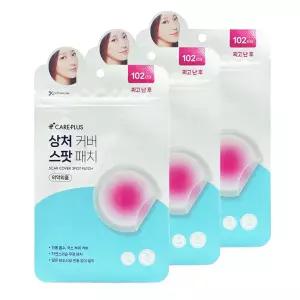 케어플러스 상처 커버 스팟 패치 102매x3개 - 306매