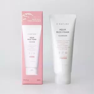 에스네이처 아쿠아 라이스 약산성 클렌징폼 160ml 1개