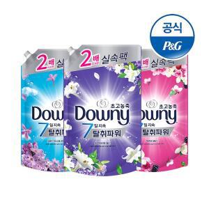 [다우니] 초고농축 섬유유연제 탈취파워 리필 1.6Lx3개