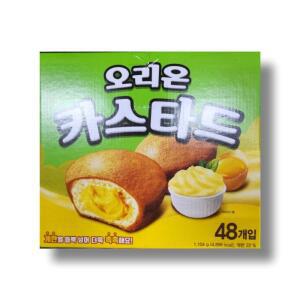 오리온 카스타드 48개입 대용량 코스트코