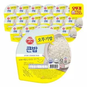 오뚜기 오뚜기밥 큰밥 300g, 18개