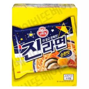 오뚜기 진라면 순한맛 120g 20개