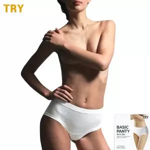 TRY허리부담이적고 펑퍼짐한 부인용 맥시삼각팬티3매입 TWPTB01_TWPT00A