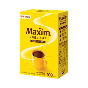 맥심 모카골드 블랙커피 커피만 100T x 1개