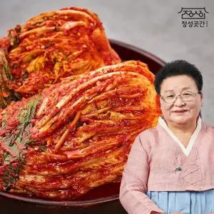 [정성곳간] 국내산 국산 포기 배추 김치 5kg / 강순의 명인
