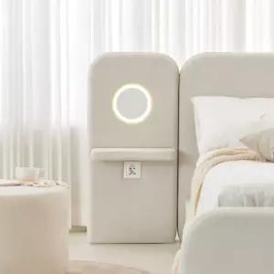 소프티 확장형 LED 사이드 조명 패널 협탁 DF926452
