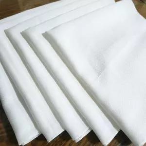 국산 순면 무형광 빅사이즈 50x50cm 엠보면 무지 손수건 10장