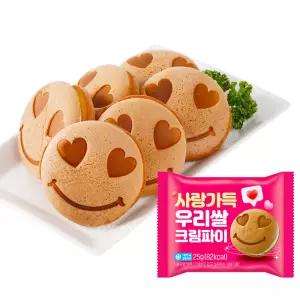[얌얌마켓] 사랑가득 우리쌀 크림파이 750g 1박스(30개입) (아이스박스 포함)