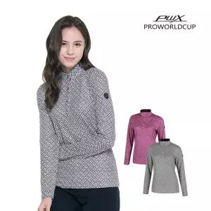 [A]Q321-3254-55 여성 아웃도어 등산 프린트 집업티셔츠