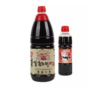 홍게맛액젓1800ml+500ml, 홍일식품 영덕의 홍게추출액 염장새우추출액 멸치액젓 혼합, 파김치,겉절이,김장김치가 더욱 맛나요