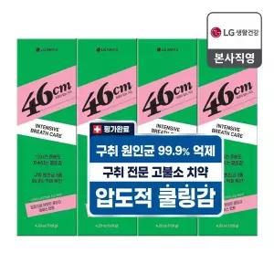 페리오 46cm 고불소 롱래스팅 아이스민트 120g x 4개