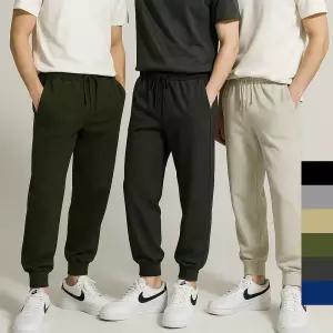 원+원 기간행사 빅사이즈 남녀공용 데일리 만능 밴딩 트레이닝 츄리닝 조거바지 6color