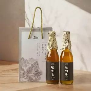 프리미엄 방앗간 참기름 들기름 350ml 추석 선물세트