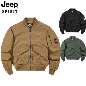 JEEP SPIRIT 캐주얼 아웃도어 자켓 남성용 가을봄 데일리 자켓 빅사이즈