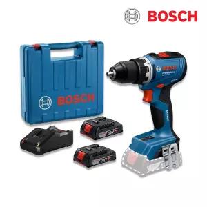 보쉬 GSR18V-65 18V 충전 드릴 드라이버 2.0Ah 2개